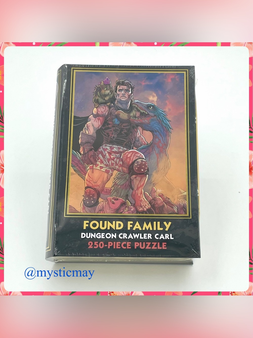 New Sealed Official DUNGEON CRAWLER CARL Found Family 250 Piece Jigsaw Puzzle